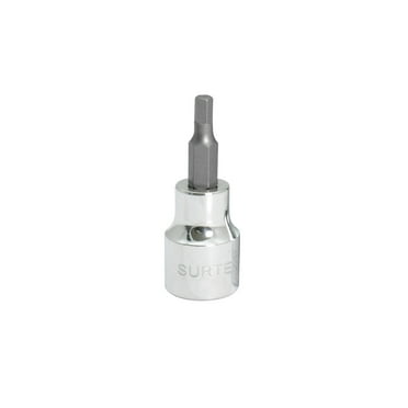 GearWrench 80450 3/8" Lange 3/4-Zoll Bit-Stecknuss – Metrisch 8 Mm, Schwarz