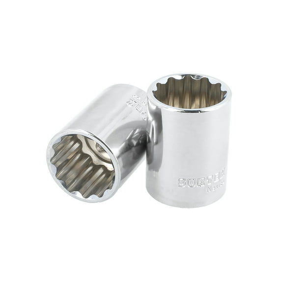 Surtek 3/8” Long Socket, 6 Points 5/8”, Steel