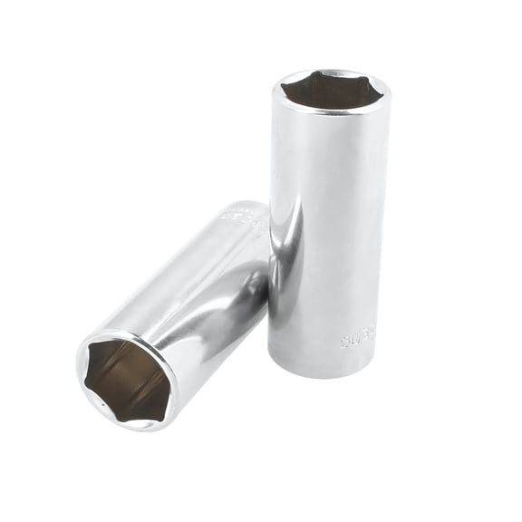 Surtek 3/8 Long Socket, 6 points. 12 mm, Steel