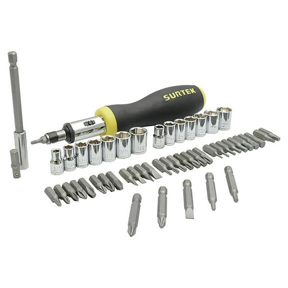 Surtek 52-Piece Interchangeable Bit Set And Accessories , PFC52