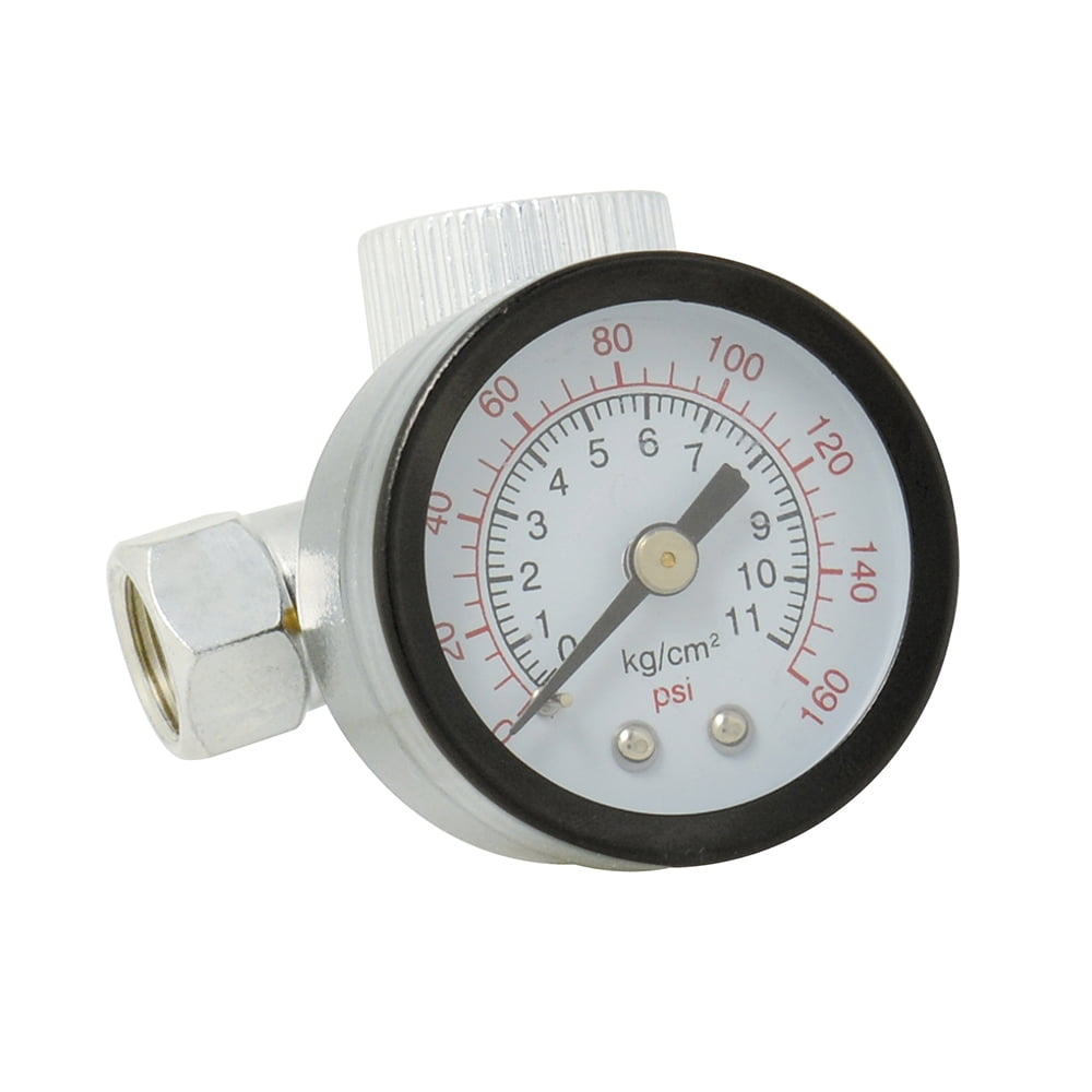 Surtek Air Flow Regulator with Pressure Gauge 160PSI , 108101