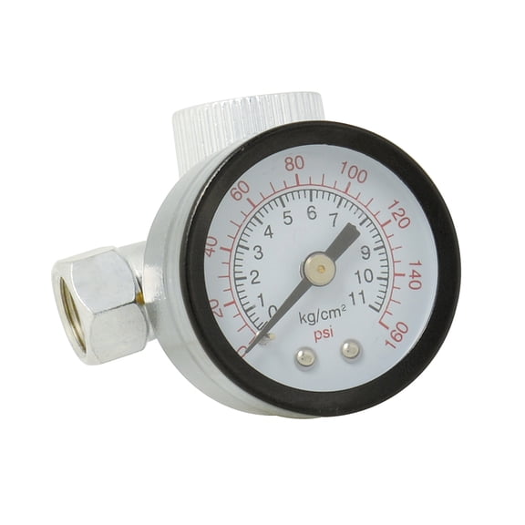 Surtek Air Flow Regulator with Pressure Gauge 160PSI , 108101