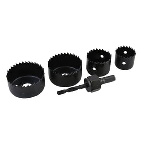 Surtek Bimetallic Hole Saw Drill Bits & Sets, 5 Pieces