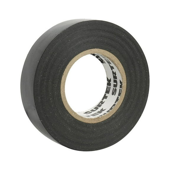 Surtek Black Insulating Tape, 18m