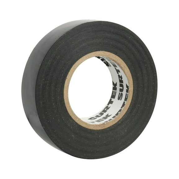 Surtek Black Insulating Tape, 9m