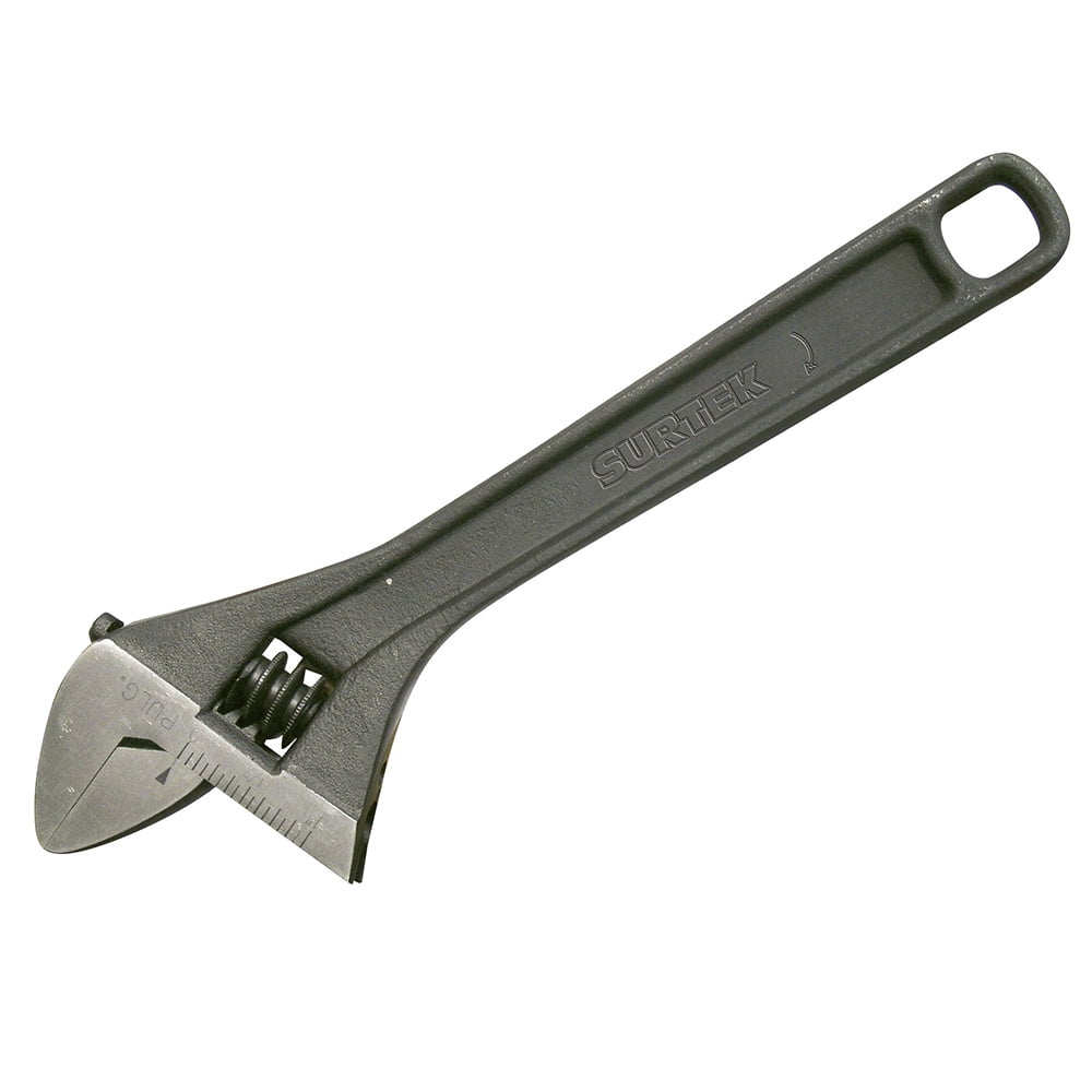 Surtek Blued Adjustable wrench 8"