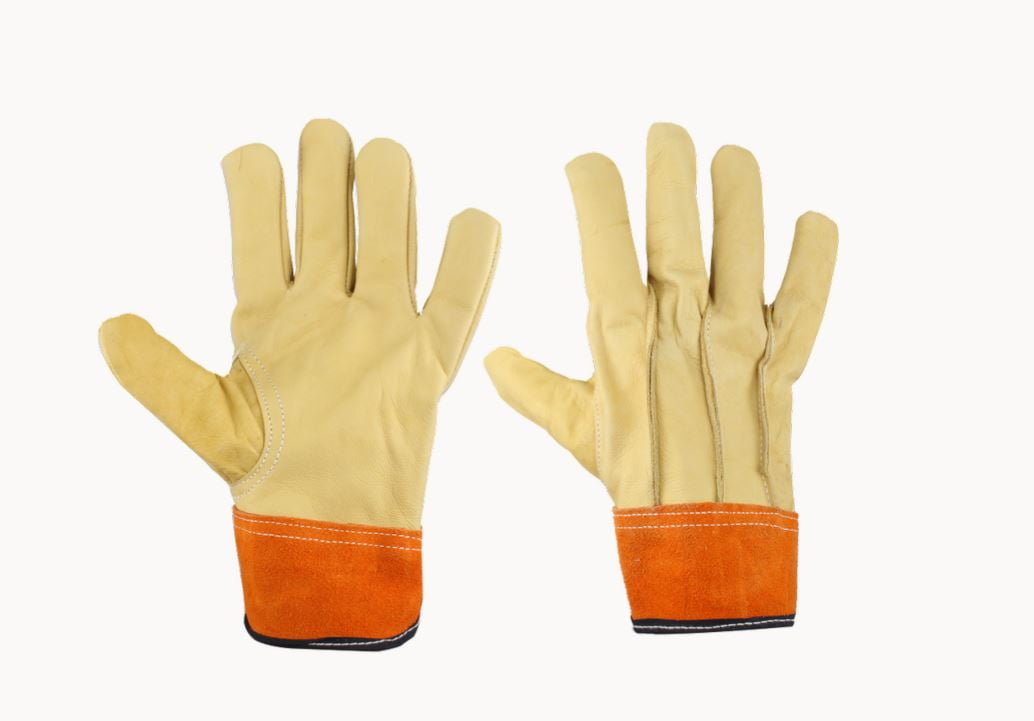 Surtek Calfskin Leather Operator Short Gloves
