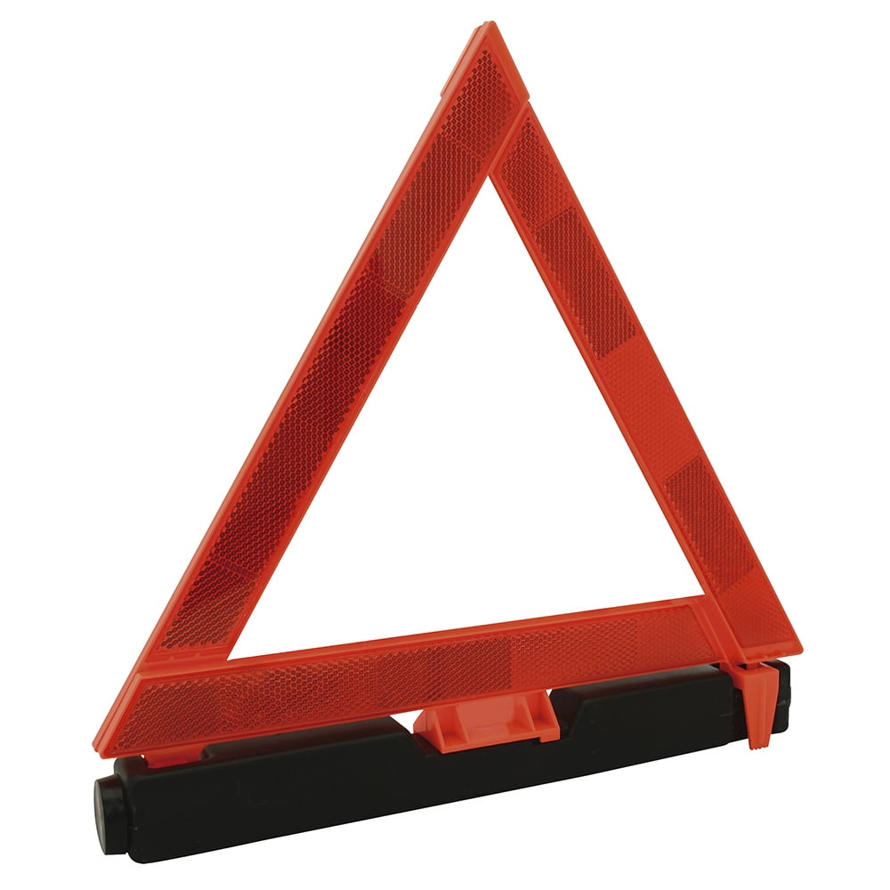 Surtek Emergency Reflective Triangle with Sanded Base, 11-1/2"
