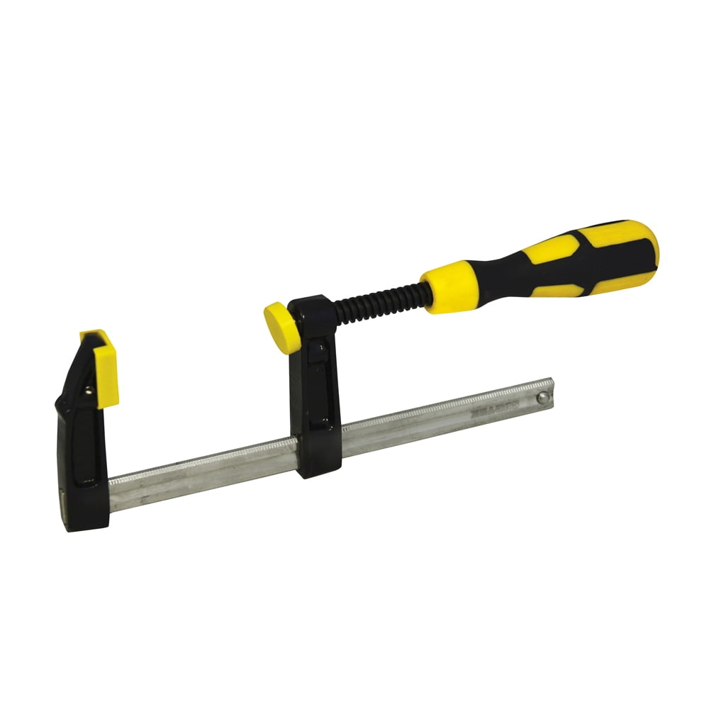 Surtek F-shaped bar clamp 4" with rust-resistant steel bar makes it stronger and durable