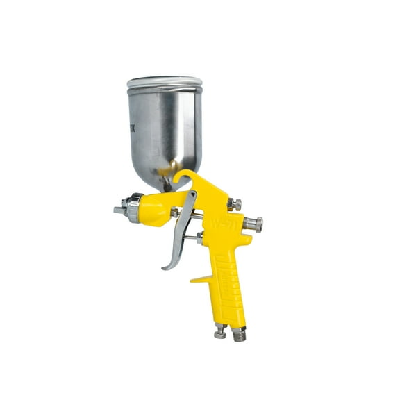 Surtek Gravity Feed Paint Gun with Rotary Cup. Working Pressure 70 Psi, Cup Capacity 300ml. 1/4" Air Inlet. Air Consumption 2.6 Sfcm , PPG3