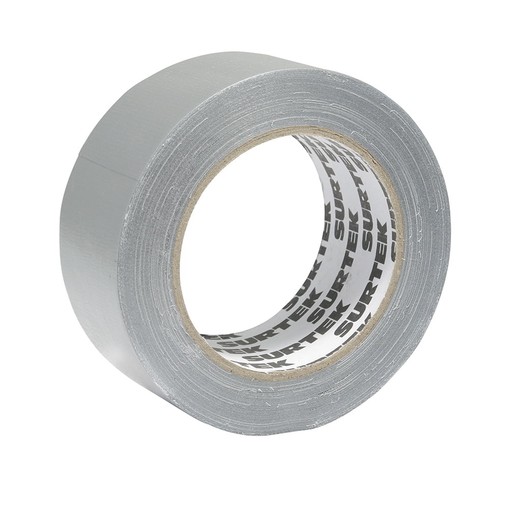Surtek Gray Duct Tape 2" x 50m, Steel