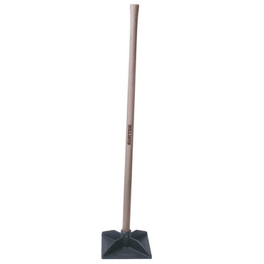 Surtek Ground tamper 10x10" with head made of nodular iron with reinforced veins