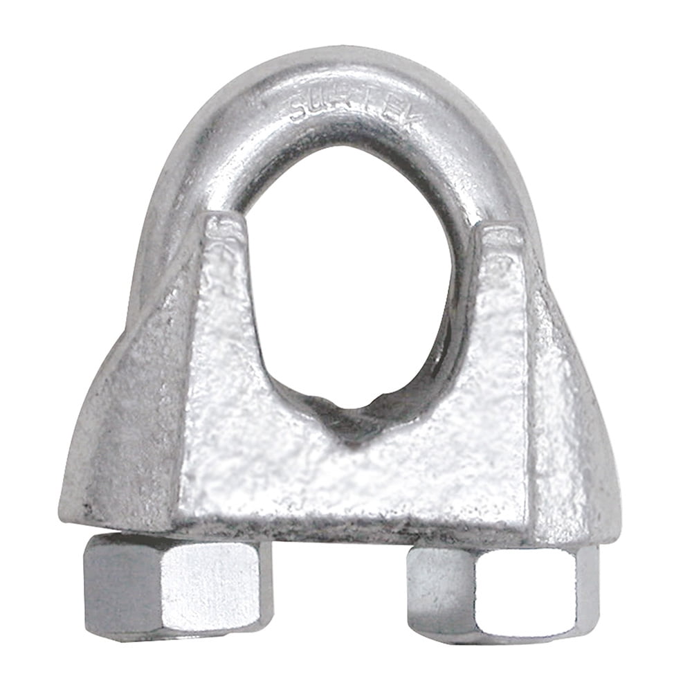 Surtek Malleable Cast Iron Wire Rope Clip, 1/2"