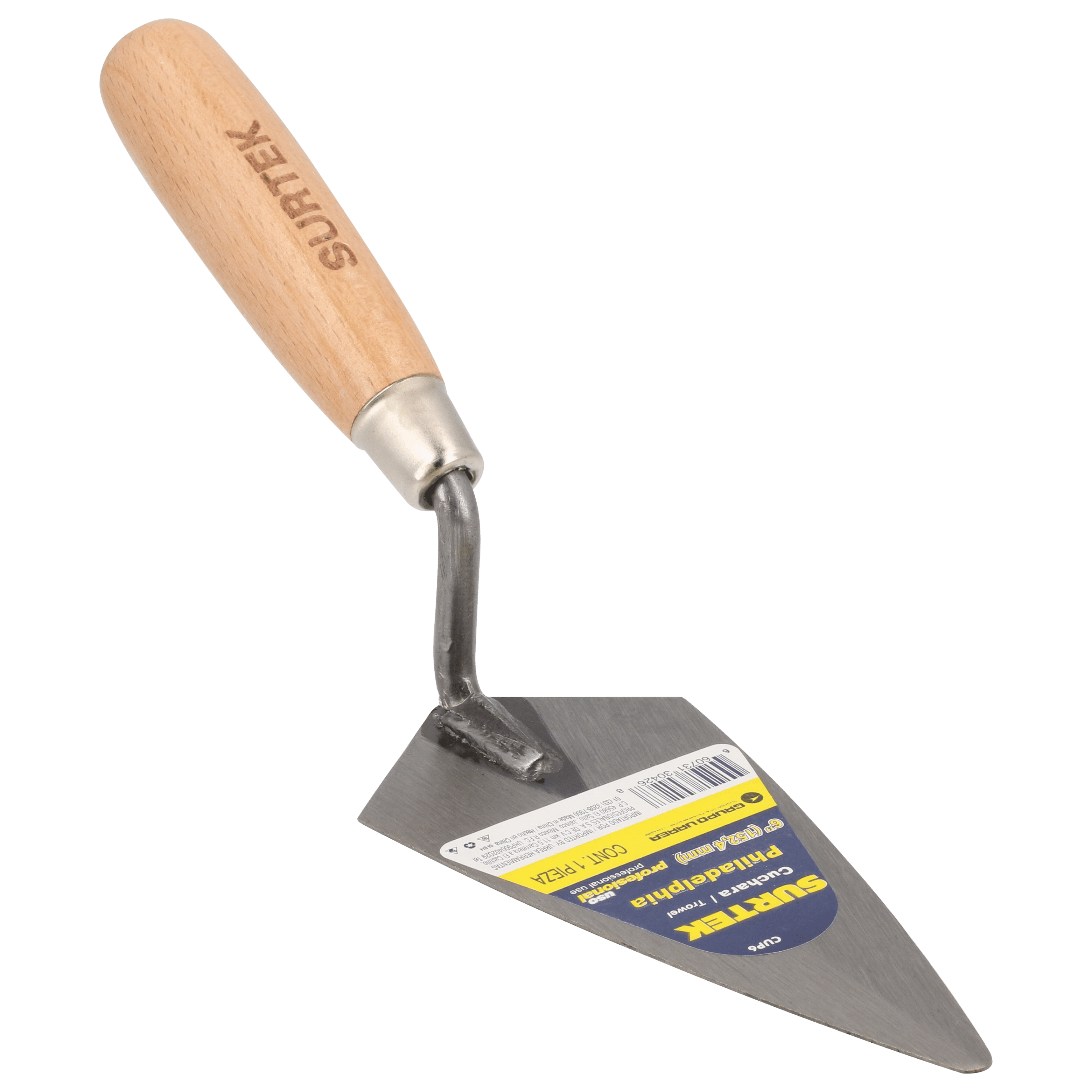 Surtek Masonry Trowel Philadelphia Style 6”