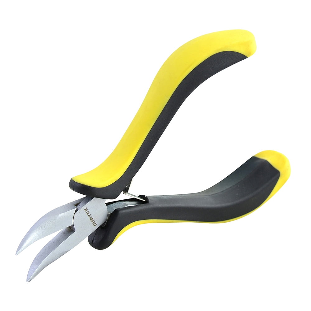Surtek Mini Long-Nose Curved Pliers 4-3/4" , 953