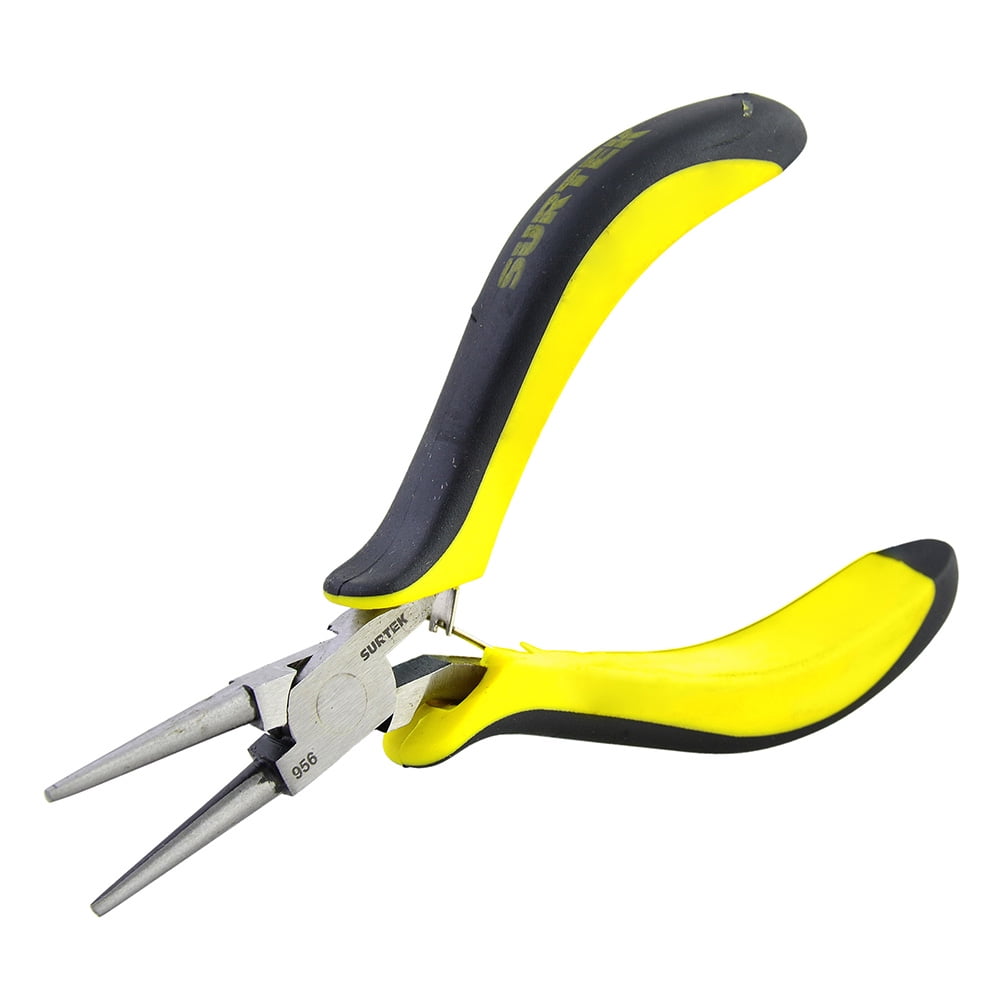 Surtek Mini Round-Nose Pliers 4-3/4", Steel