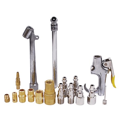 Surtek Pneumatic Accessories Set, 17 Pieces