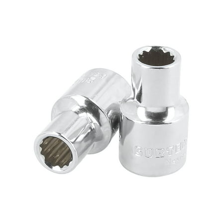 Surtek Socket 1/2”, 12 Points, 7/16” , Steel