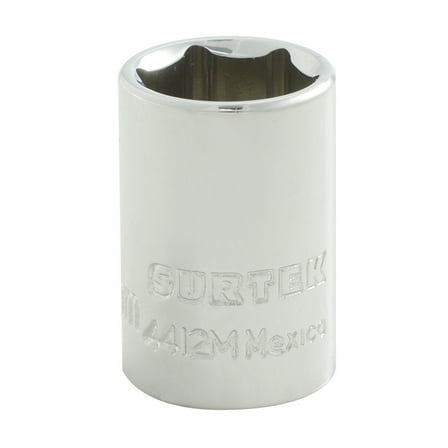 Surtek Socket 1/4”, 6 Points 12 mm , 4412M