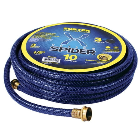 Surtek Spider Weave Watering Hose with Brass Connectors 3/4", 25 M