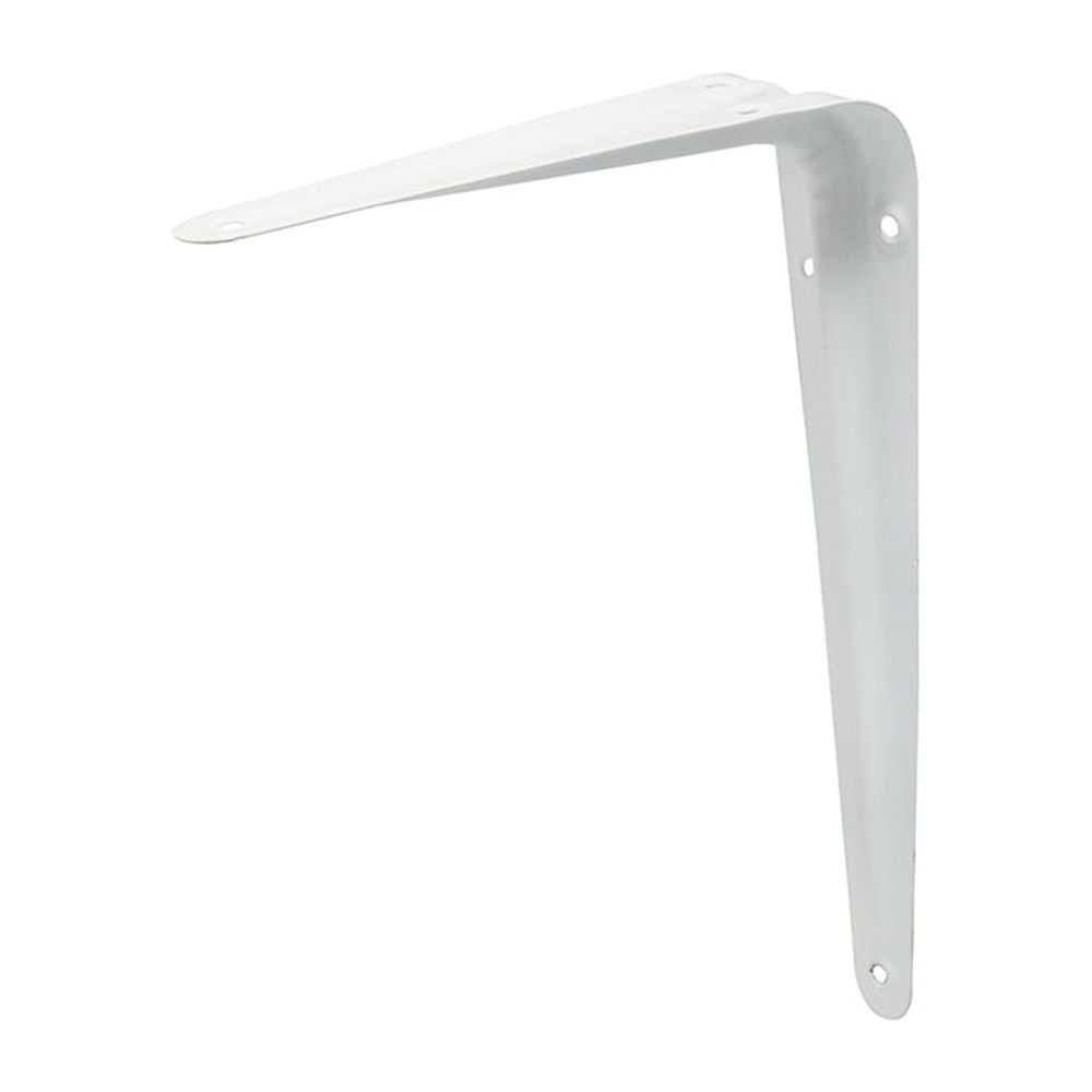 Surtek Steel Shelf Bracket 8X10", White