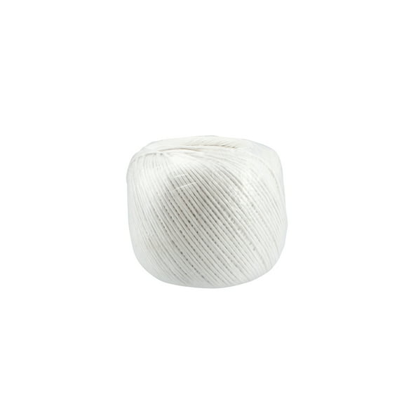 Surtek White Polypropylene Raffia Ribbon, Domestic Use, 900g, Gauge 2.2 g/m