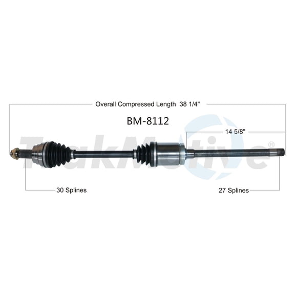 Surtrak Axle BM-8112 CV Axle Shaft