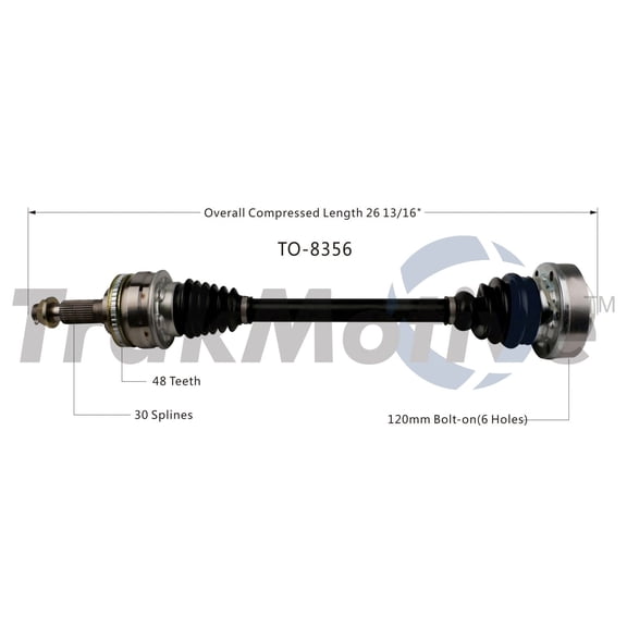 Surtrak Axle TO-8356 CV Axle Shaft Fits select: 1995-2000 LEXUS LS