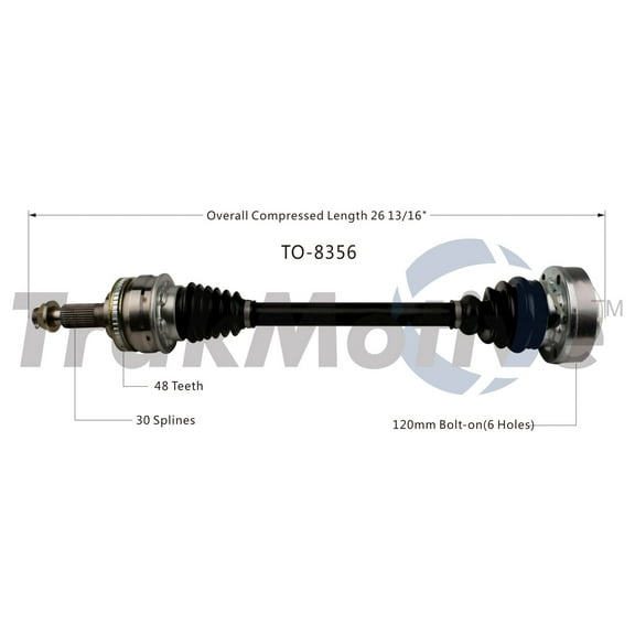 Surtrak Axle TO-8356 CV Axle Shaft Fits select: 1995-2000 LEXUS LS