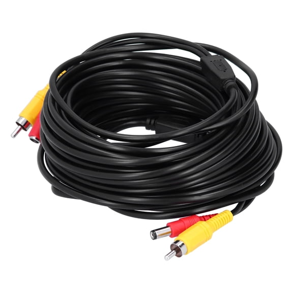 Surveillance Camera Cable,   DC Power, Easy Install, Reliable Signal, Outdoor Ready