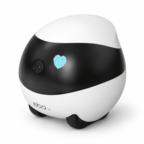 Surveillance Camera EBO SE - Default Icons, 9.02 x 5.98 x 5.00 Inches, Mobile Home Robot Camera