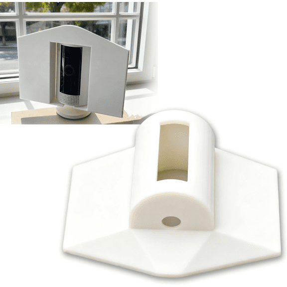 Surveillance Housing Compatible with Ring Indoor Cam (2nd Gen) | Window Mount Light Blocker | Reduce Glare for Enhanced Night Vision | Anti-Peep Privacy Cover | Easy to Install & Remove