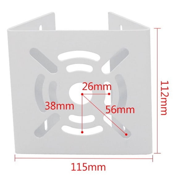 Surveillance Security CCTV Camera Mounting Bracket Pole Mount Bracket Metal