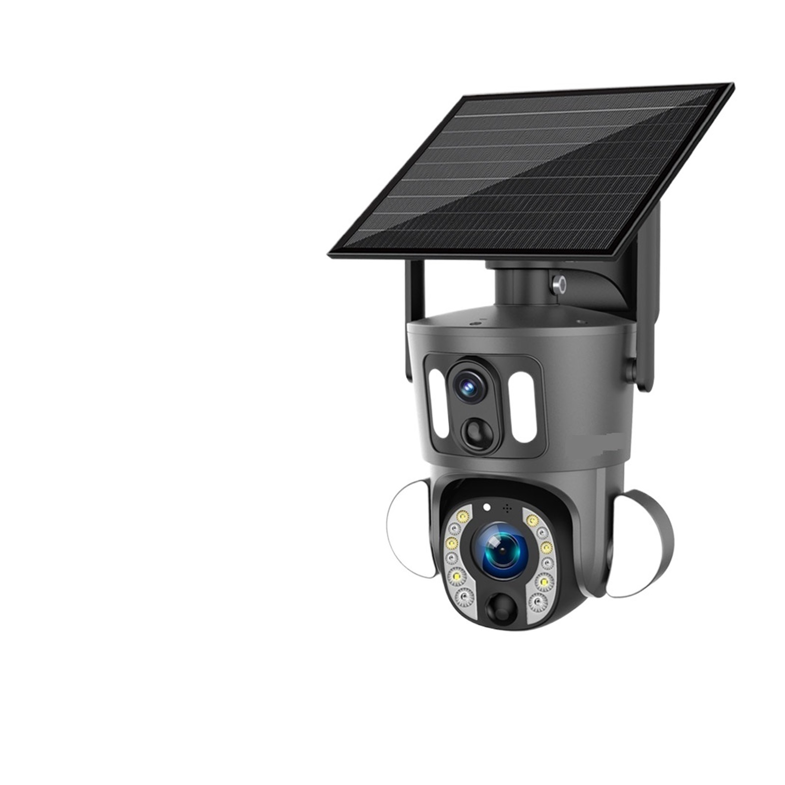 Surveillance camera 4K 8 Million Solar Camera WIFI Outdoor Dual Screen ...