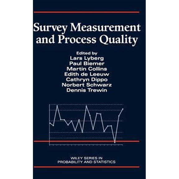 Pre-Owned Survey Measurement and Process Quality: 324 (Wiley Series in Probability and Statistics) Paperback
