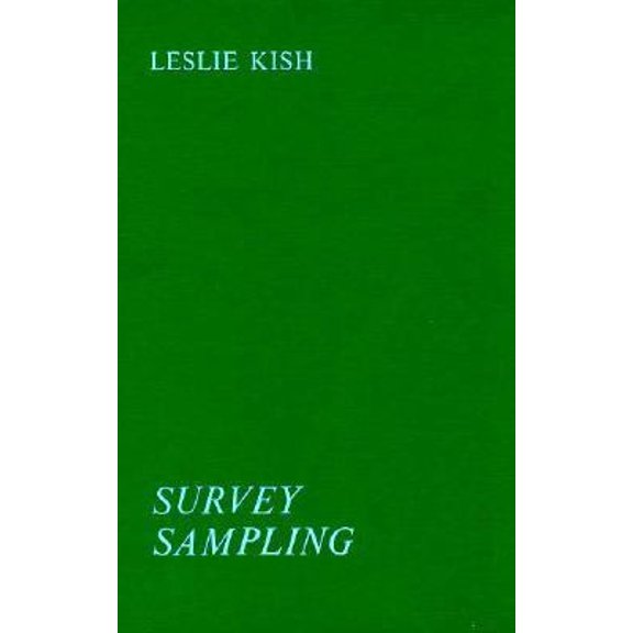 Pre-Owned Survey Sampling (Hardcover) 047148900X 9780471489009