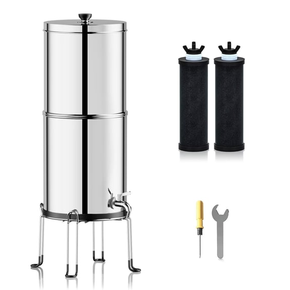 SurviMate 3-Stage 0.01m Ultra-Filtration Gravity Water Filter System