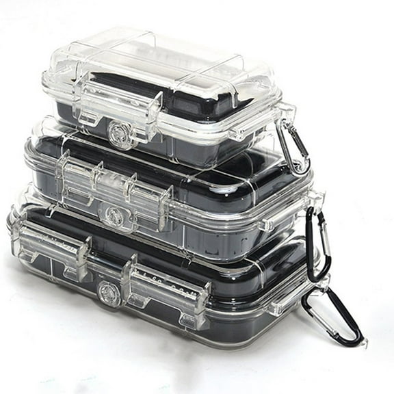 Survival Box Case Waterproof Shockproof Anti Pressure Camping Storage Tool Fangkenuo