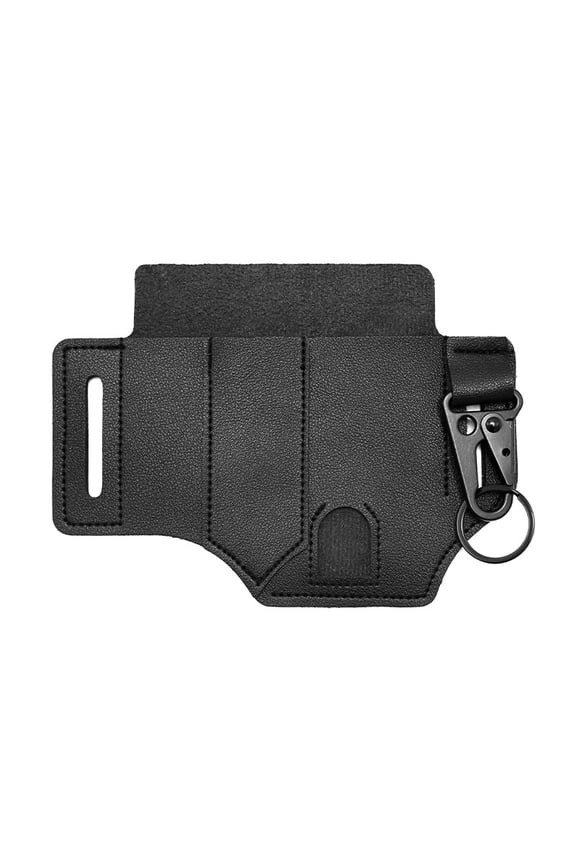 Survival Eagle Beak Clip Leather Waist Pack for Outdoor Activities