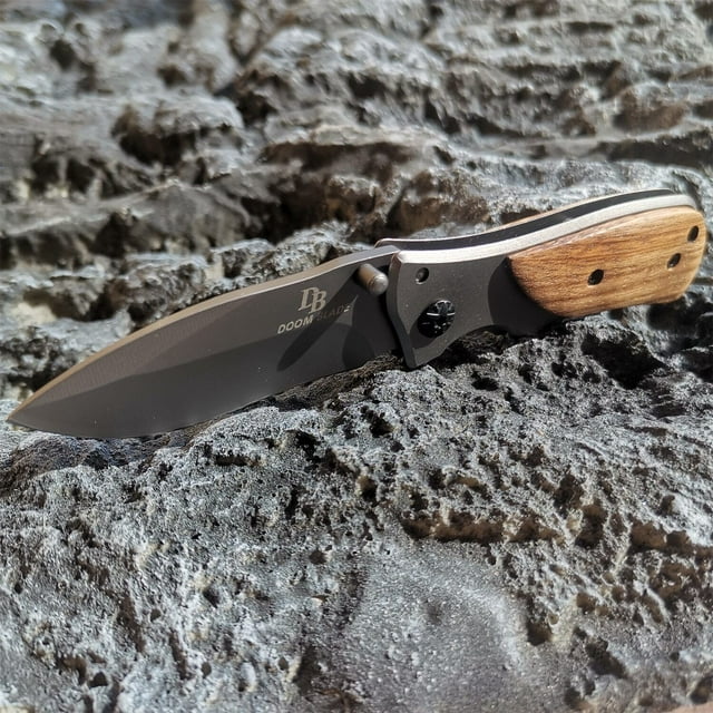 Survival Folding Pocket Knife Blade Hunting Camping Outdoor Tool Portable Knives