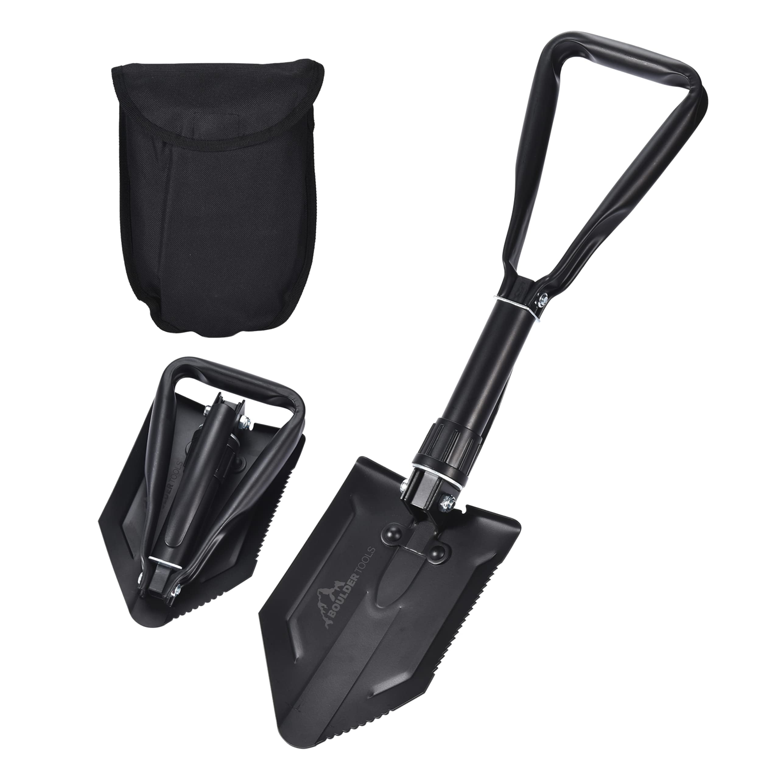 Survival Folding Shovel & Pick Axe Heavy Duty Tactical with