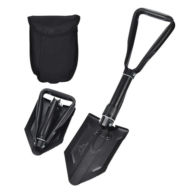 Survival Folding Shovel & Pick Axe Heavy Duty Tactical with