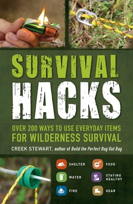 Pre-Owned Survival Hacks: Over 200 Ways to Use Everyday Items for Wilderness (Paperback 9781440593345) by Creek Stewart
