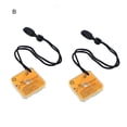 thumbnail image 1 of Survival Mirror under $5! CQCYD Survival Signal Mirror, Multifunctional Emergency Rescue Tool with Whistle, Outdoor Survival Gear for Camping Hiking Hunting, Acrylic Reflective Mirror, 1 of 9