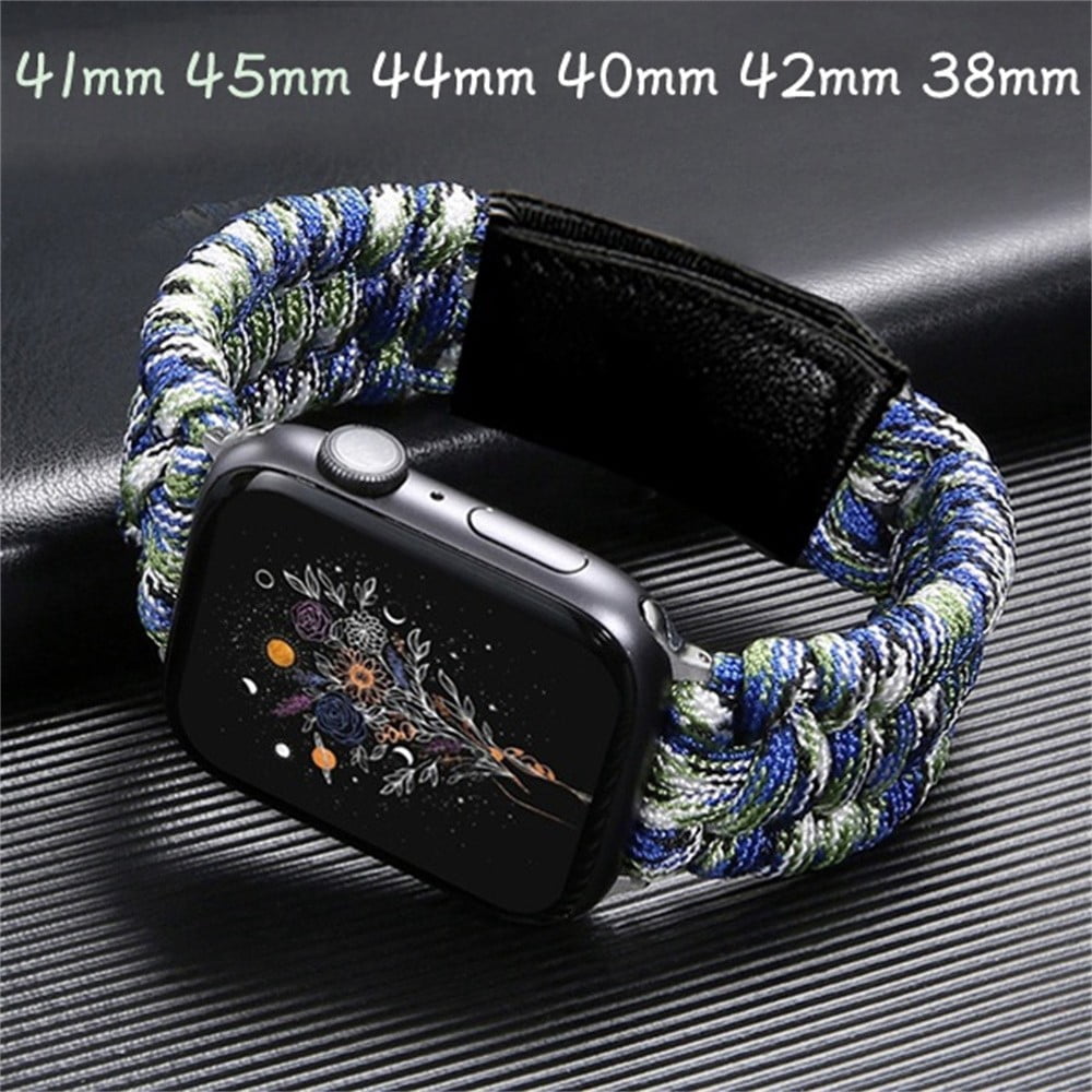 Watch Rope Strap Survival Rope strap For apple watch wristband 44mm 40mm 42mm 38mm ...
