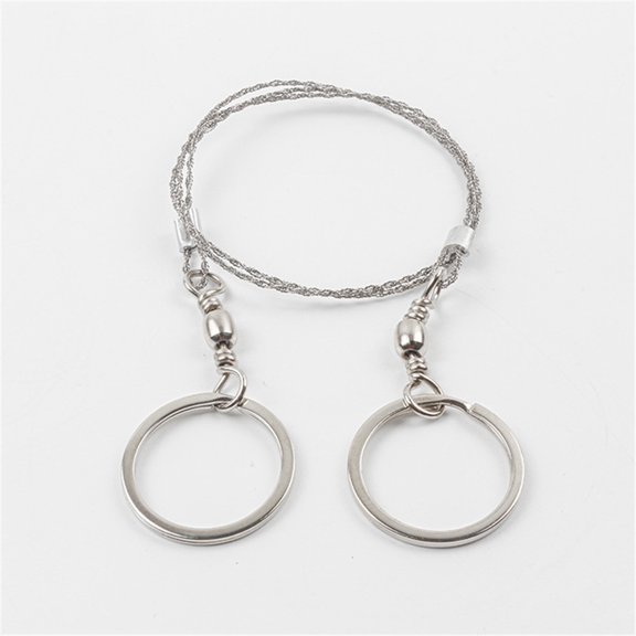 Survival Saw with 360 Degree Tooth - Emergency Wire Saw - Horn Maintenance Wire Saw Simple Practical Tool