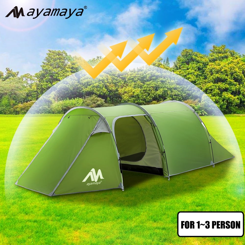Survival Tents for 1 2 3 Person AYAMAYA Lightweight Waterproof