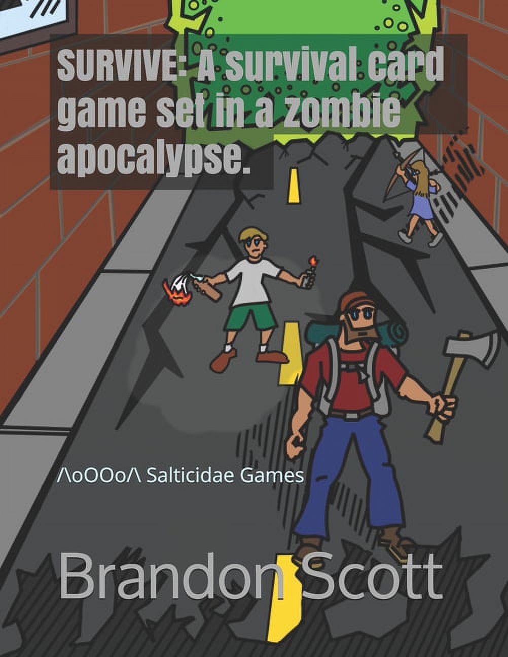 Survive: A survival card game set in a zombie apocalypse. (Paperback) -  Walmart.com, image size:1002x1296