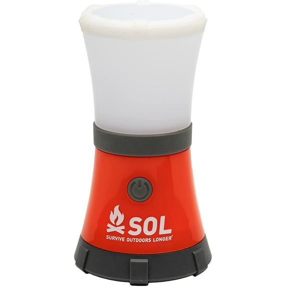 Survive Outdoors Longer Floating Lantern 4AAA, Orange/Grey