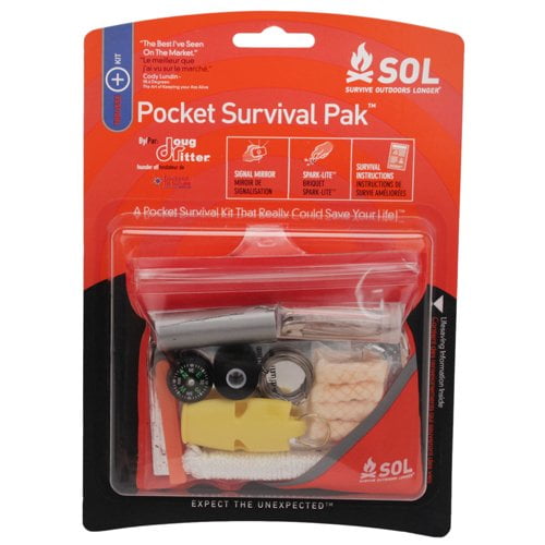 Survive Outdoors Longer® Pocket Survival Pak